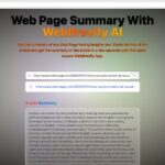 WebBrevity AI