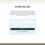 AI SEO Site Score