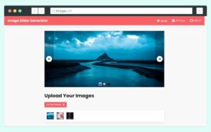 Image Slider Generator