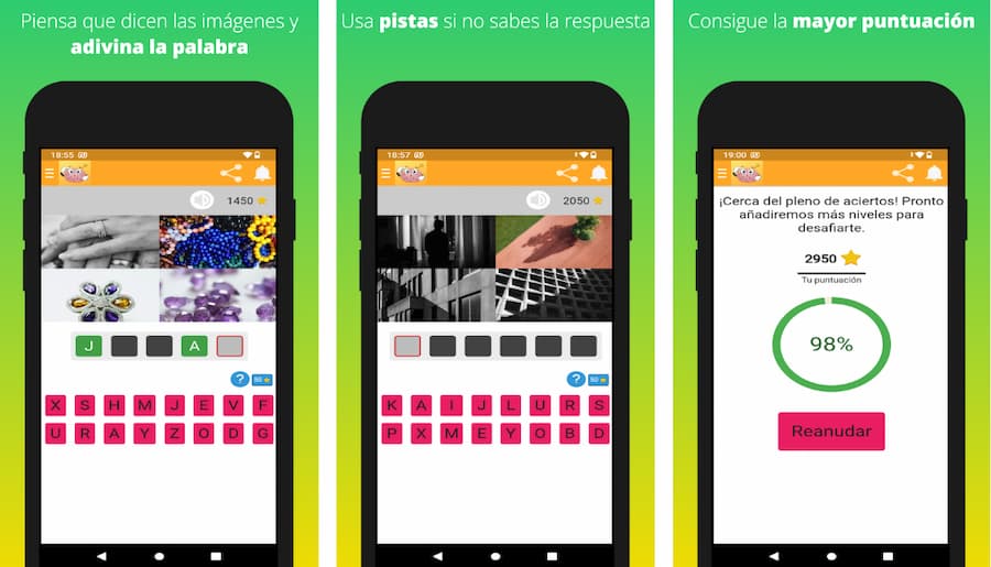 Juego Piensa y Adivina para Android