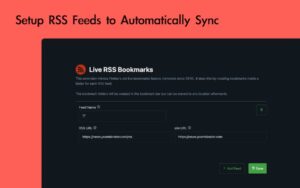 Live RSS Bookmarks