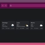 Prono?stico del tiempo en Chrome