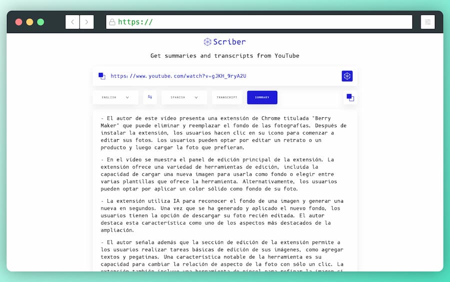 Transcribir vi?deo de YouTube a texto con IA