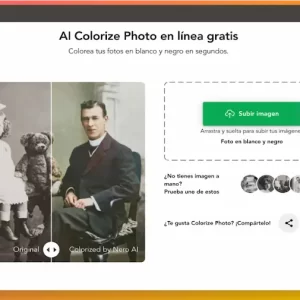 Colorear fotos antiguas con IA Colorear fotos antiguas con IA