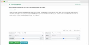Convertidor de texto a audio MP3