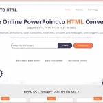 Convertir presentaciones PPT a HTML