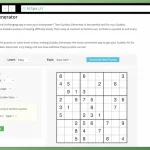Generador de Sudokus online