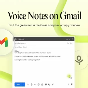 Notas de voz para Gmail y Chrome