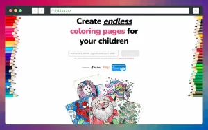 Coloring Sheets Generator