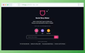 Crear Historias para Redes Sociales con IA