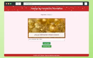 Crear Tarjetas de Felicitacio?n Naviden?as