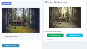 Efectos sepia para tus fotos