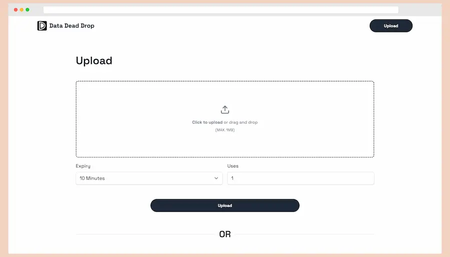 Data Dead Drop