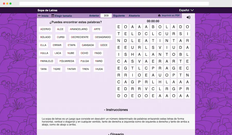Wordch Un Oasis Para Los Amantes De Las Sopas De Letras Wordch Un Oasis Para Los Amantes De Las Sopas De Letras