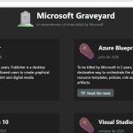 Microsoft Graveyard