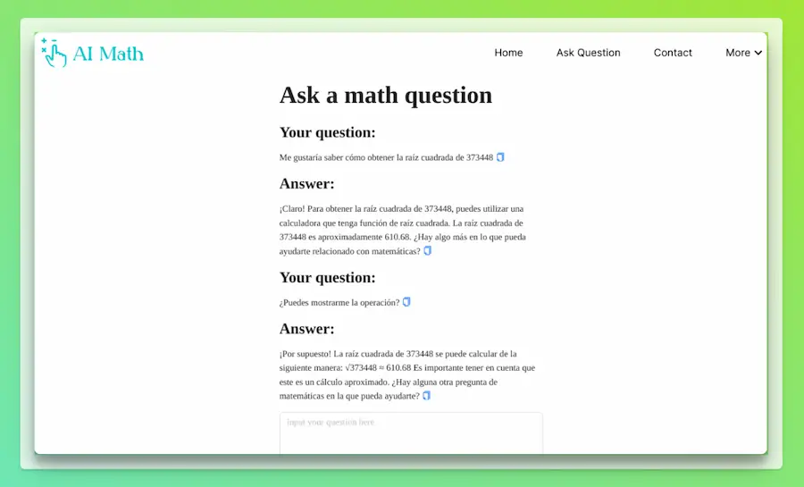 AI Math