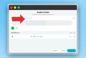 Cortar audios con facilidad