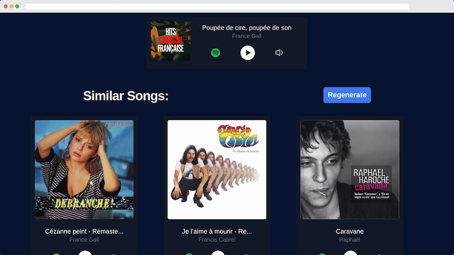 Similar Songs Finder