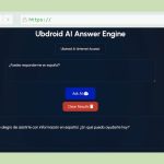 Ubdroid AI Answer Engine