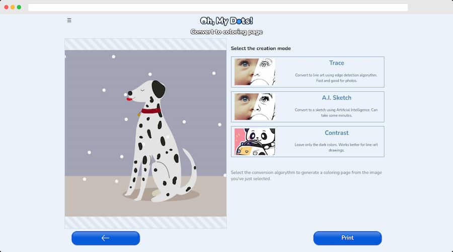 Coloring Page Creator
