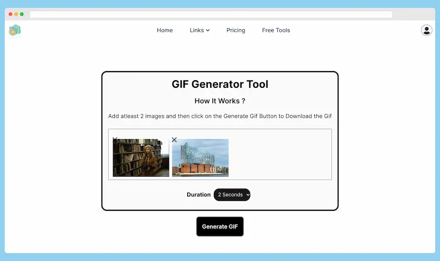 Crear GIFs animados en segundos