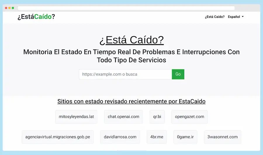 EstaCaido