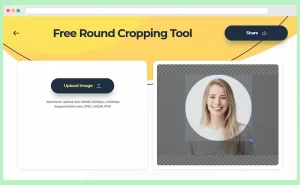 Free Round Cropping Tool