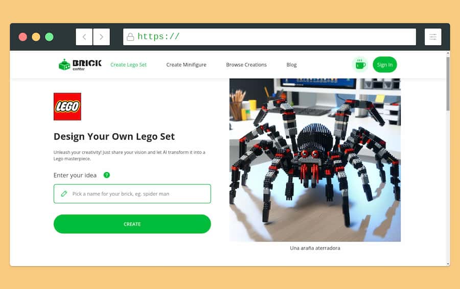 AI Lego Generator
