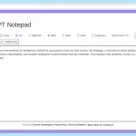 ChatGPT Notepad
