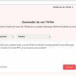 Convertir texto a voz de TikTok online