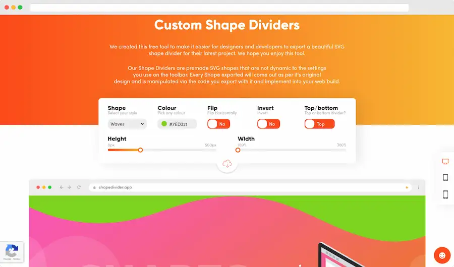 Shape Divider App