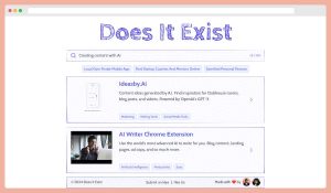 Does It Exist