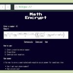 Math Encrypt