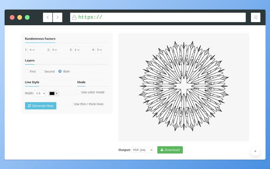 Mandala Generator
