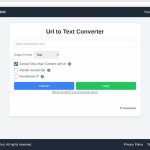 Url to Text Converter