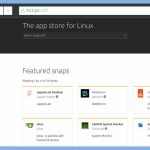Versión web de la Snap Store