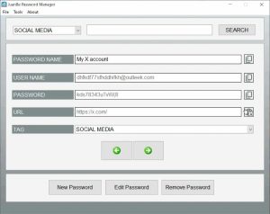 JuanBe Password Manager