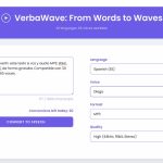 VerbaWave - Texto a audio gratis
