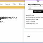 Keyword Density Checker
