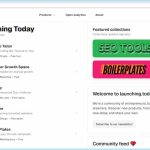 Launching Today