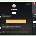 Chat with Santa Claus