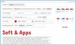 Convertir texto en SVG gratis