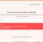 Convertir vídeos de TikTok a audio