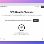 SEO Health Checker