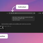 Audio Player for ChatGPT