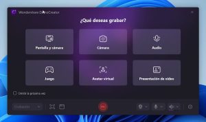 Grabar pantalla Windows 10 con Wondershare DemoCreator
