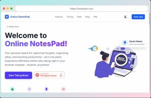 Online NotesPad