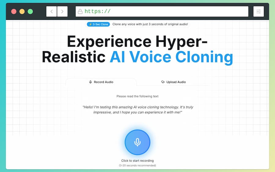 AI Voice Cloning