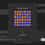 Connect Four for ChatGPT