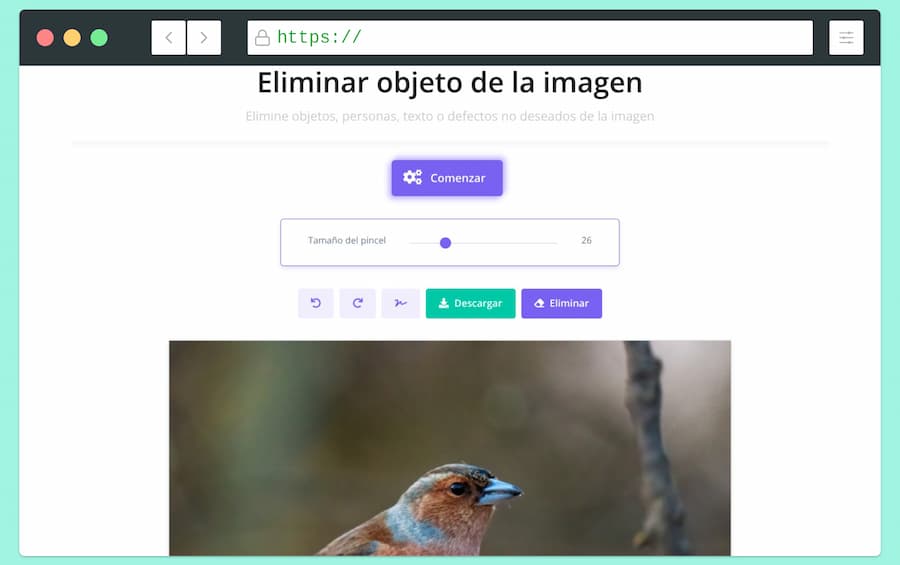 Eliminar objetos de imágenes gratis